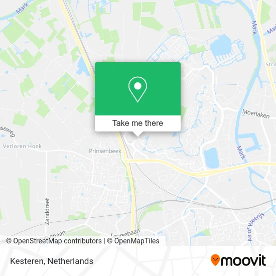 Kesteren map
