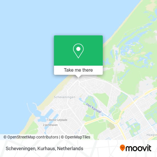 Scheveningen, Kurhaus map
