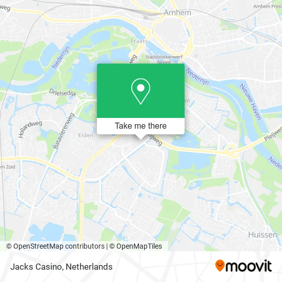 Jacks Casino map