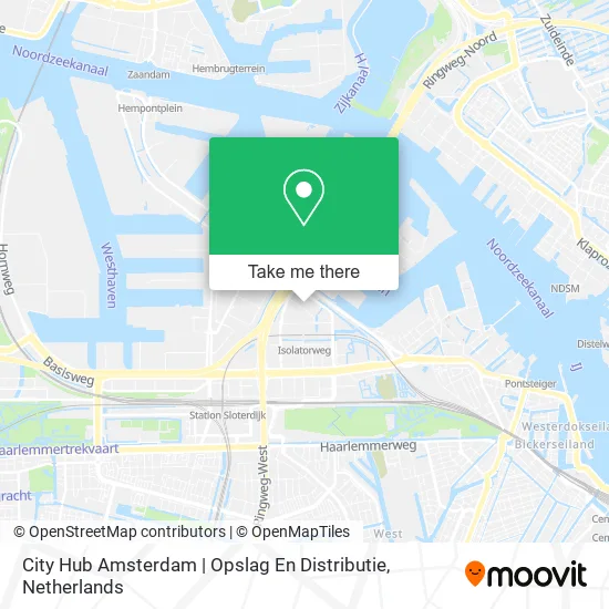City Hub Amsterdam | Opslag En Distributie map