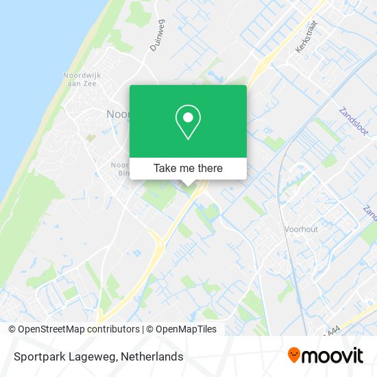 Sportpark Lageweg map