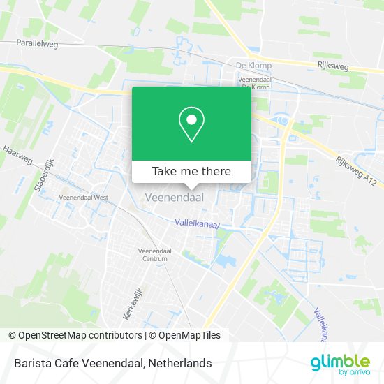 Barista Cafe Veenendaal Karte