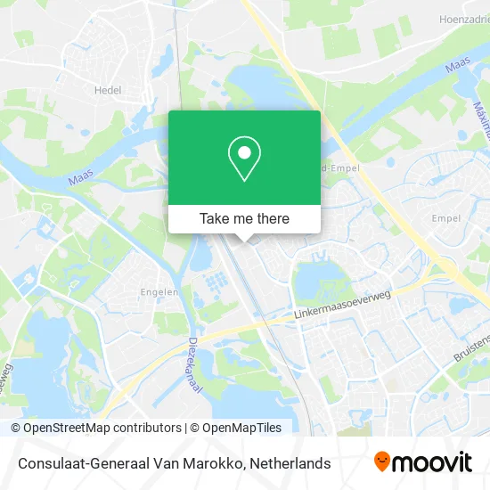 Consulaat-Generaal Van Marokko map