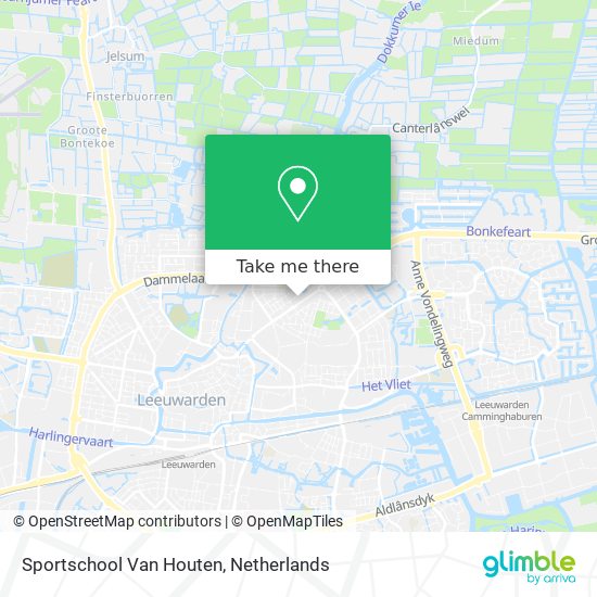 Sportschool Van Houten Karte