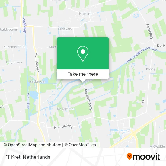 'T Kret map