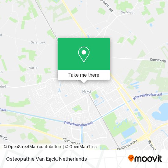 Osteopathie Van Eijck Karte