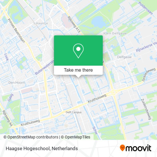 Haagse Hogeschool map