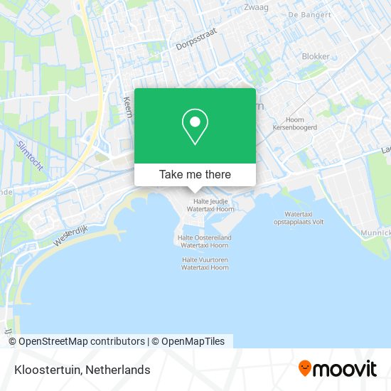 Kloostertuin map