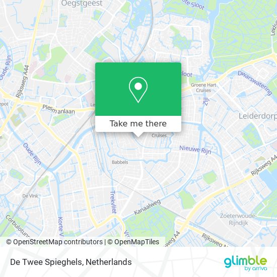 De Twee Spieghels map