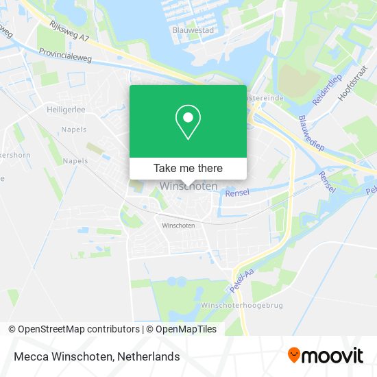 Mecca Winschoten Karte