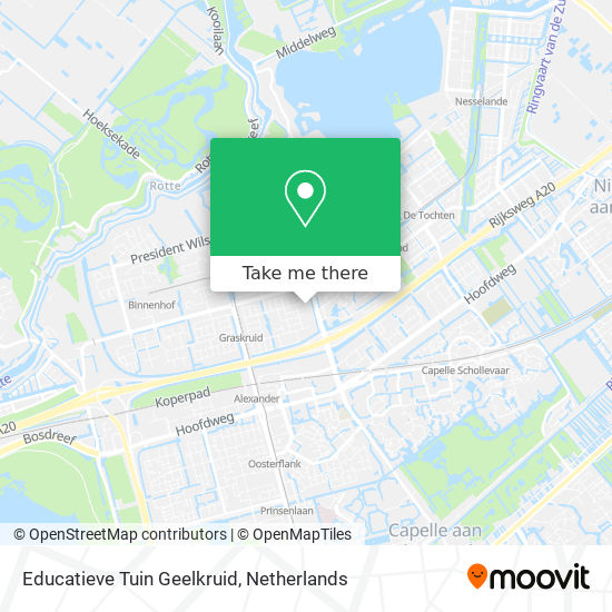 Educatieve Tuin Geelkruid map