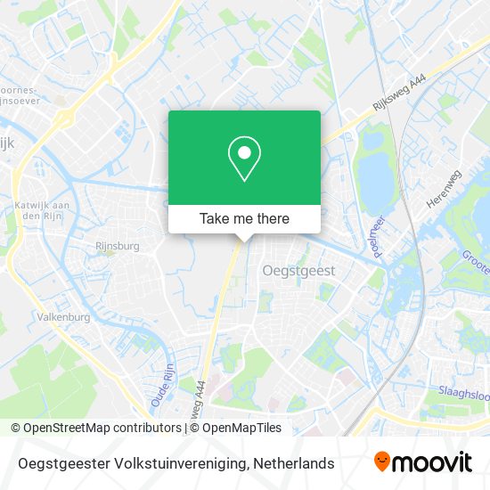 Oegstgeester Volkstuinvereniging map
