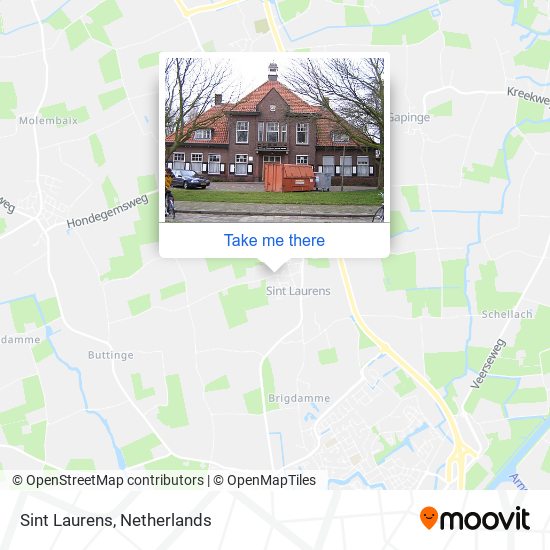 Sint Laurens map