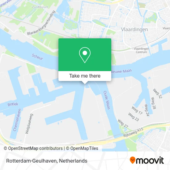 Rotterdam-Geulhaven map