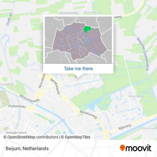 Beijum map