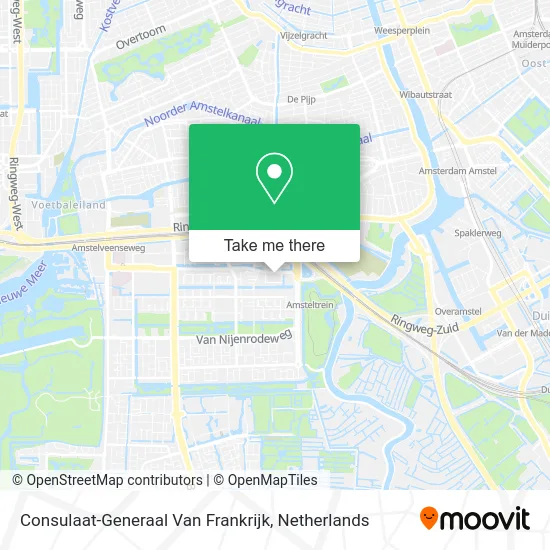Consulaat-Generaal Van Frankrijk map