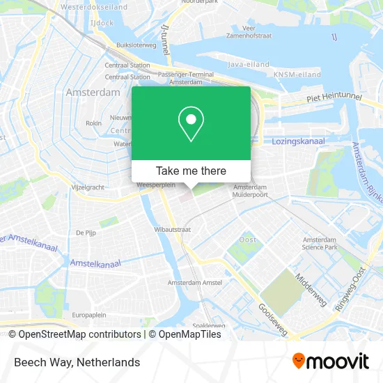Beukenweg map