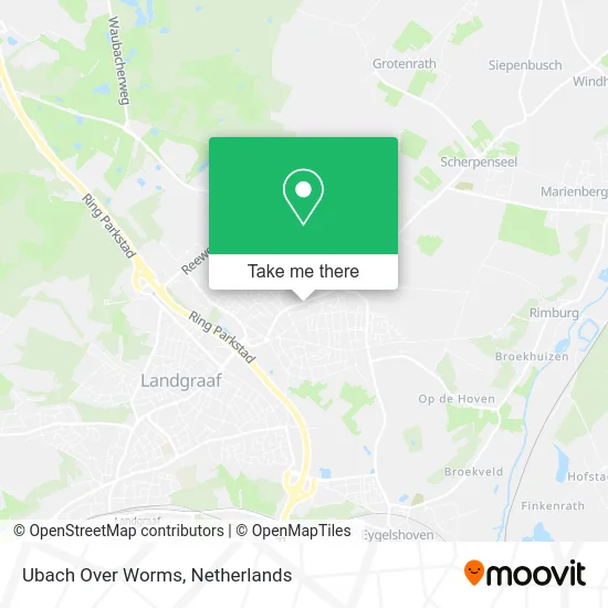 Ubach Over Worms map
