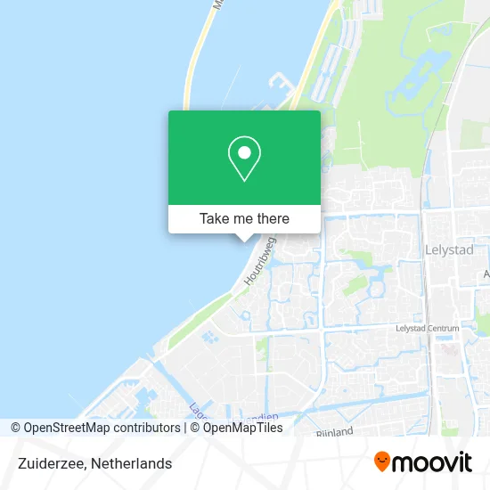 Zuiderzee map