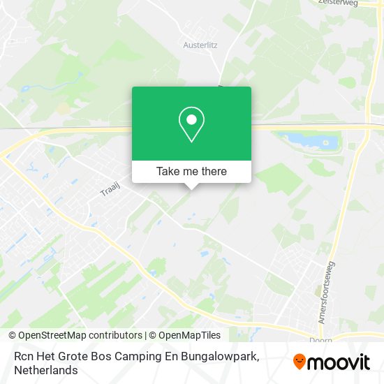 Rcn Het Grote Bos Camping En Bungalowpark Karte