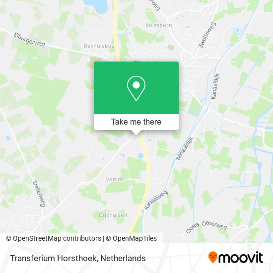 Transferium Horsthoek map