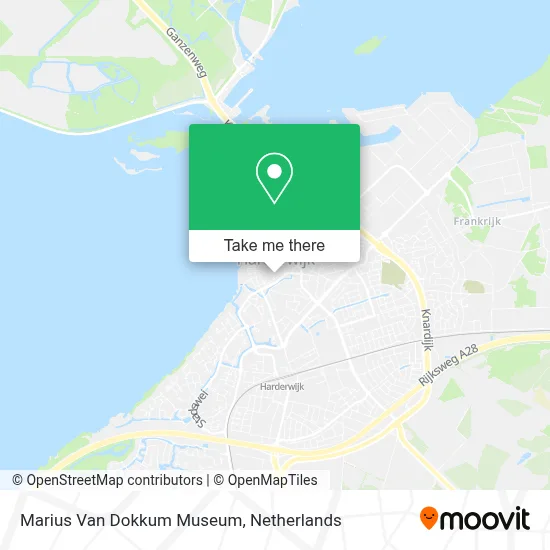 Marius Van Dokkum Museum map