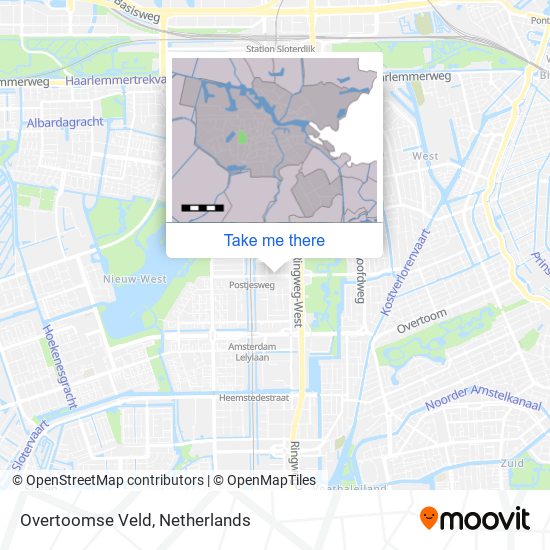 Overtoomse Veld map