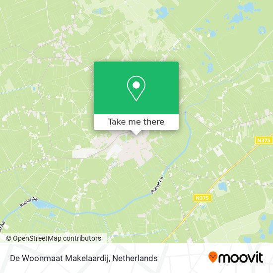 De Woonmaat Makelaardij map