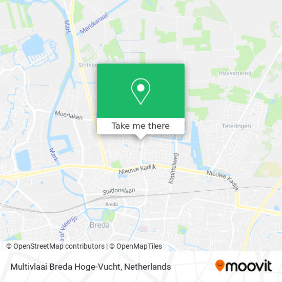 Multivlaai Breda Hoge-Vucht Karte