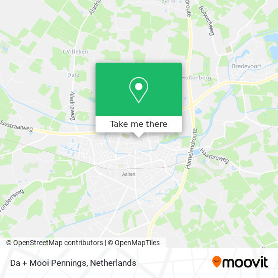 Da + Mooi Pennings map