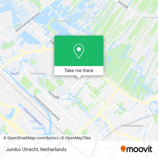Jumbo Utrecht map