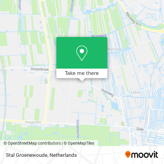 Stal Groenewoude map