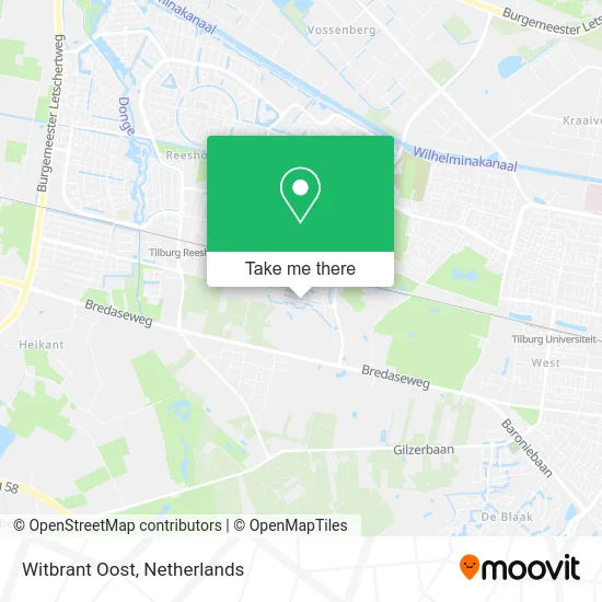 Witbrant Oost map