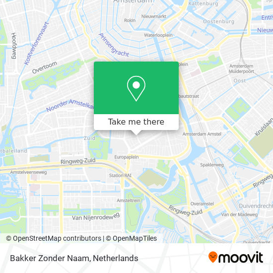 Bakker Zonder Naam map