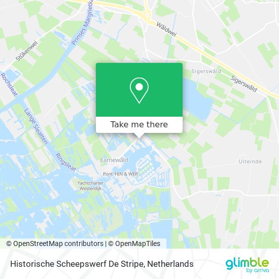 Historische Scheepswerf De Stripe map