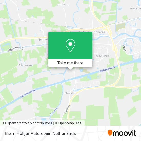 Bram Holtjer Autorepair map