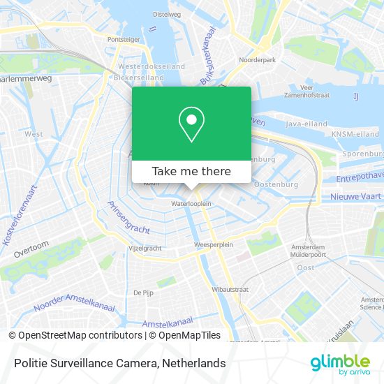 Politie Surveillance Camera Karte