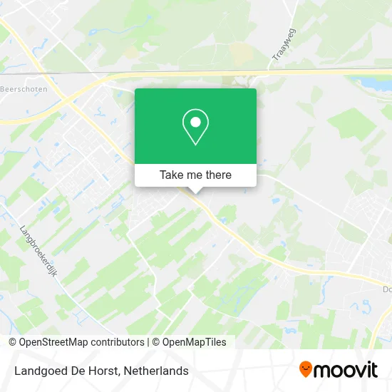 Landgoed De Horst map
