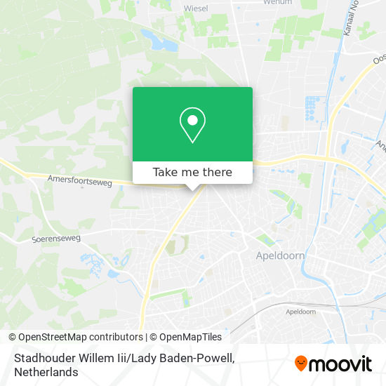 Stadhouder Willem Iii / Lady Baden-Powell map