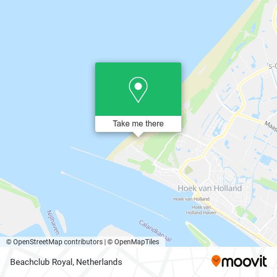 Beachclub Royal map