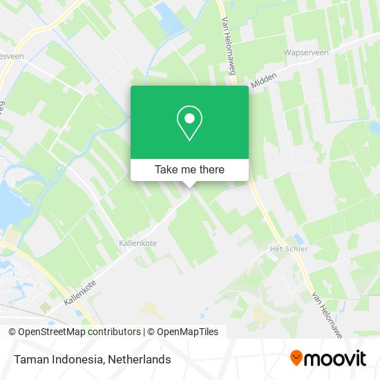 Taman Indonesia map