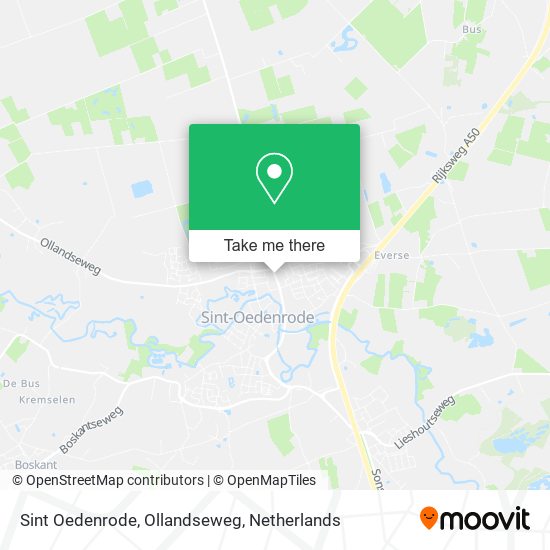 Sint Oedenrode, Ollandseweg map