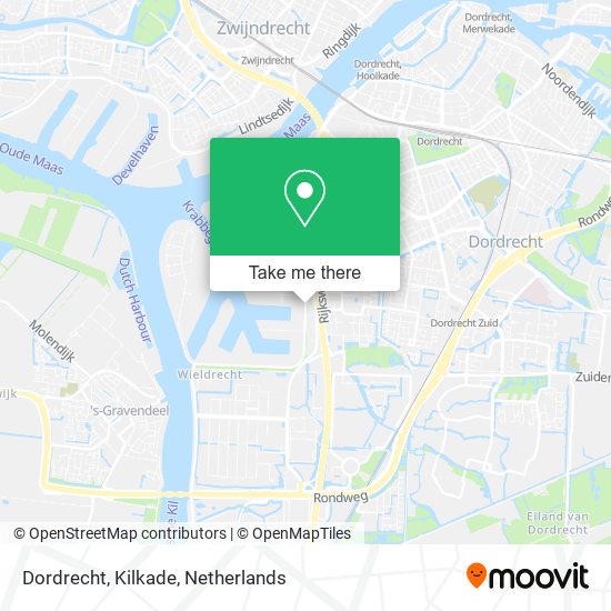 Dordrecht, Kilkade map
