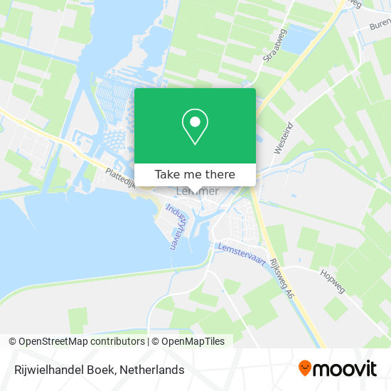 Rijwielhandel Boek map