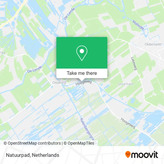 Natuurpad Karte