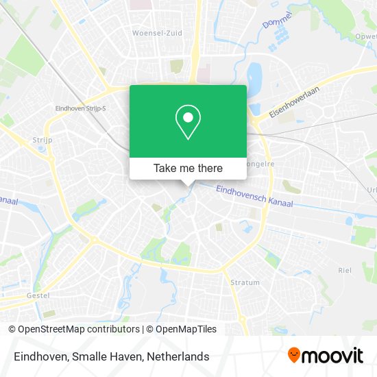 Eindhoven, Smalle Haven Karte