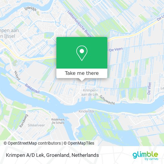 Krimpen A/D Lek, Groenland map