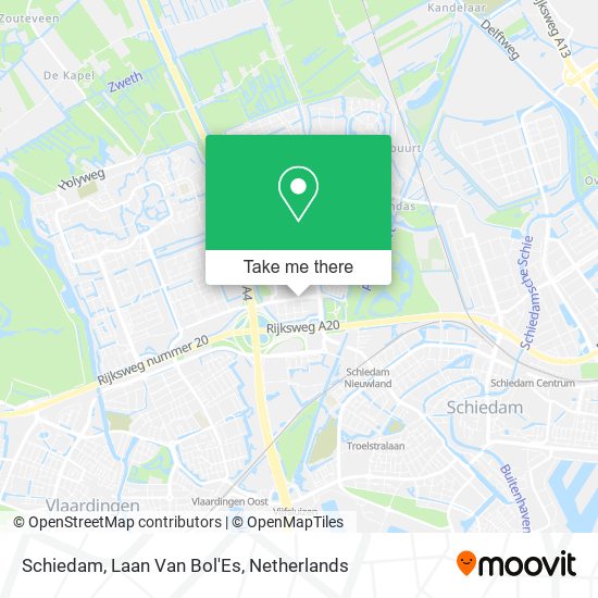Schiedam, Laan Van Bol'Es map