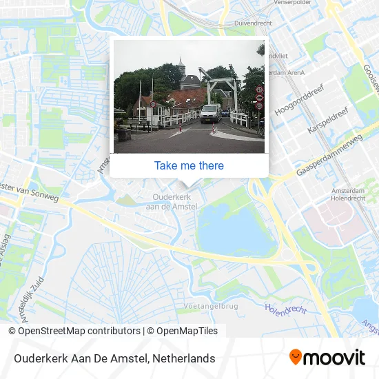 Ouderkerk Aan De Amstel map