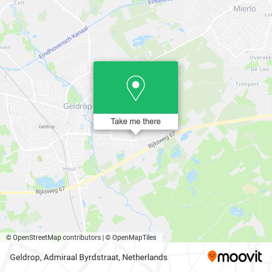 Geldrop, Admiraal Byrdstraat map